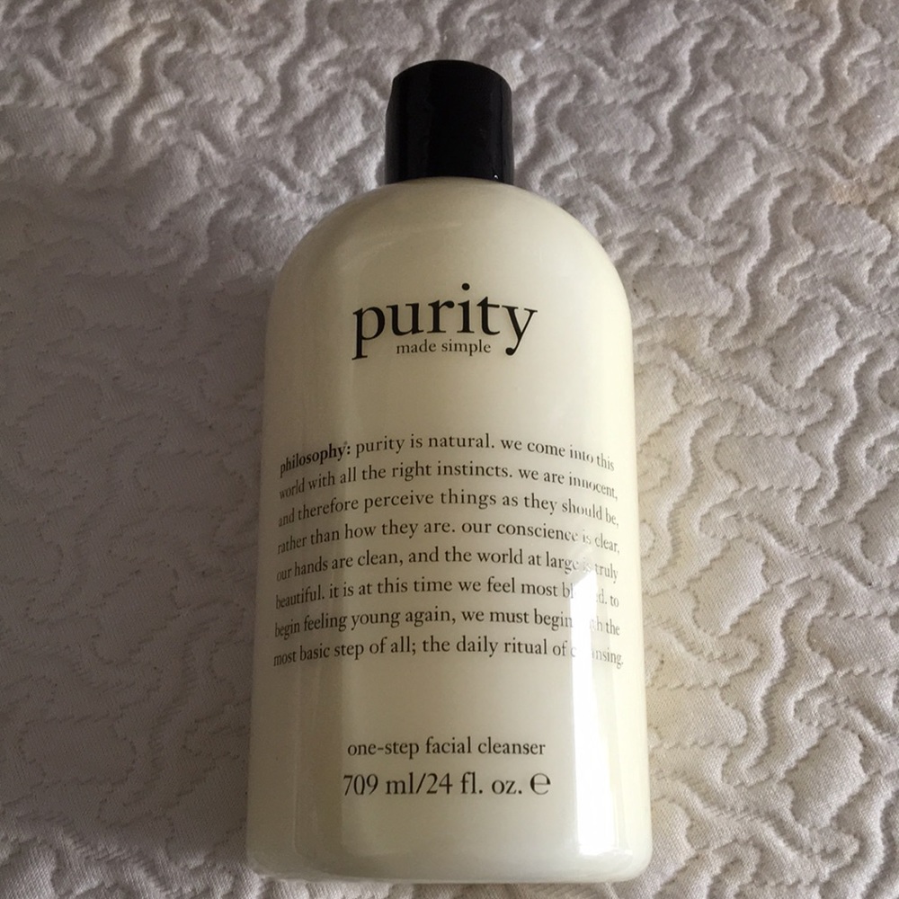 New Philosophy Purity Made Simple Cleanser XL 24 oz Sealed
